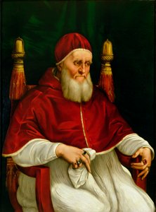 II. Julius pápa (1443-1513) portréja 1512 körül
